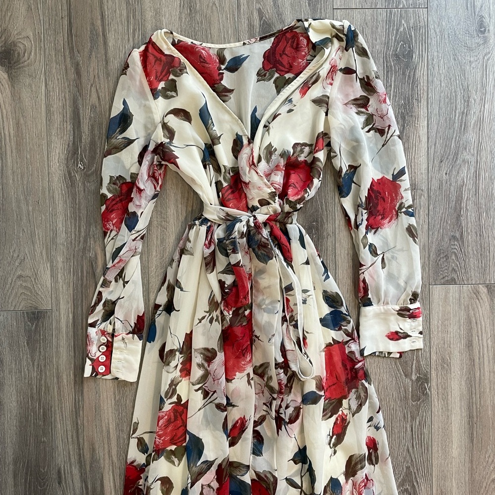 Boutique Long Maxi Floral Dress